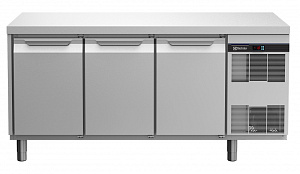 Electrolux Professional EK3FDAAAH Digital Undercounter ecostore HP Concept Freezer Counter - 3 Door with Right Cooling Unit (60Hz) (Code 710384)