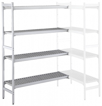 Electrolux Professional CLS2016 ALUM.CORNER SHELV.-POLY.TIERS-475X2020MM (Code 137084)