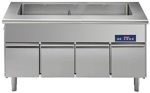 Electrolux Professional ZLB16H EL. BAIN-MARIE, UNTERBAU BEHEIZT, 4 GN (Code 332001)