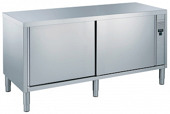 Standard Preparation 1800 mm Ventilated Hot Cupboard with Shelf & Sliding Doors (Code 132789)
