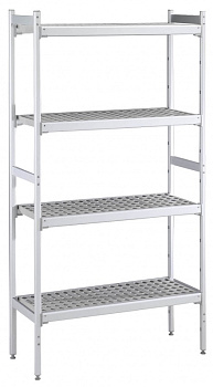 Electrolux Professional ALS1569 ALUM.LINEAR SHELV.-POLY.TIERS-373X1569MM (Code 137018)