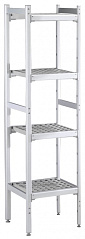 Electrolux Professional BLS772 ALUM.LINEAR SHELV.-POLY.TIERS-475X772MM (Code 137030)