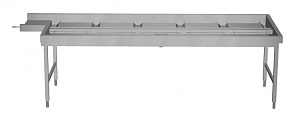 Electrolux Professional HSDDS5RL Handling System for Rack Type Automatic Sorting Table, Dishwashing Driven with 5 Baskets - Right to Left, 2640mm (Code 865467)
