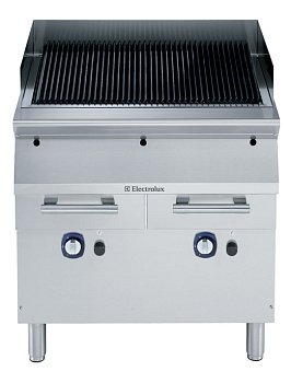 Electrolux Professional E9GRTHGCFU GAS GRILL 800 MM TOWN GAS (Code 391269)