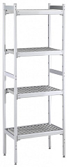 Electrolux Professional ALS1038 ALUM.LINEAR SHELV.-POLY.TIERS-373X1038MM (Code 137013)