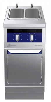 EL.PASTA COOKER,2X5L,1-SIDE,400X800X800H (Code 588289)