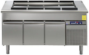 Electrolux Professional ZLRP16C REFR.UNIT W/DOLEPLATE (4GN) ON CUPBOARD (Code 332028)
