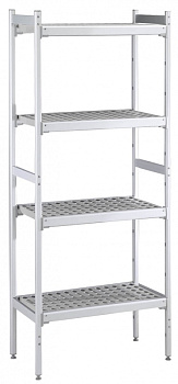 ALUM.LINEAR SHELV.-POLY.TIERS-373X1216MM (137016)