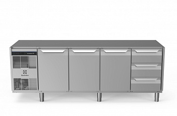 REFR.COUNTER 590LT 3DR 3x1/3DRAW NO TOP (Code 710070)