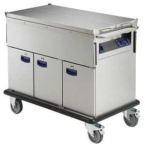Electrolux Professional MDBM31H BAIN-MARIE TROLLEY-1 WELL-HOT CUPB.-3GN (Code 342106)