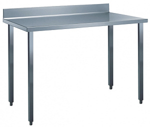 Electrolux Professional WTD1317 WORK TABLE+UPSTAND-DISASSEMBLED 1300MM (132634)