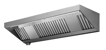 430 S/S WALL HOOD+FILTERS 2400X900MM (642290)