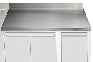 Electrolux Professional TPLA12A WORK TOP WITH UPSTAND 1200MM (121139)