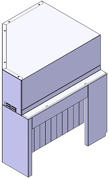 EL. DRYING TUNNEL-CORNER-R>L-COMPACT RT (Code 864520)