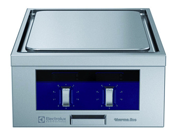 Modular Cooking Range Line thermaline 90 - 2 Zone Electric Solid Top with Ecotop, 1 Side-Marine (Code 589868)