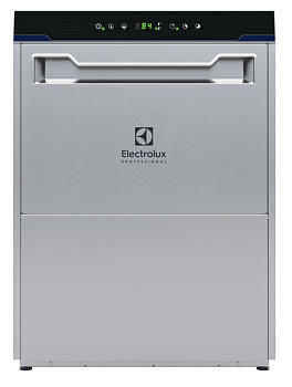 Electrolux Professional ELAI3G Geschirrspülen Untertisch-Geschirrspüler mit WASH-SAFE CONTROL, Doppelwand, eingebauter Ablaufpumpe, Reiniger- und Klarspülerspender, 3 Phasen, 720T/Std. (Code 502706)