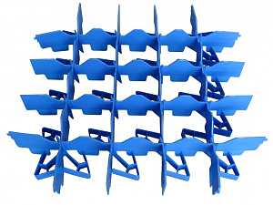 Electrolux Professional SEP25T BLUE SEPARATOR FOR 25 TILTED GLASSES (Code 864240)