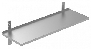 Electrolux Professional GGWSS124 SOLID WALL SHELF WITH BRACKETS 1200 MM (134150)