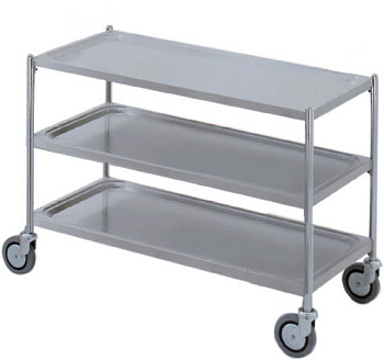3-TIER SERVICE TROLLEY 1200 MM (Code 361222)