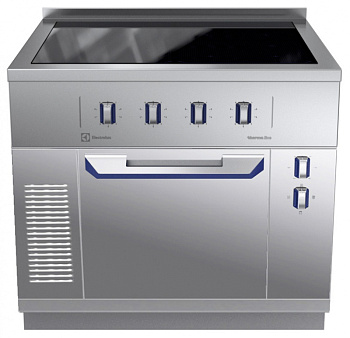 INDUCTION,4Z,ST.OVEN,1S,BS,800X850X700H (Code 588697)