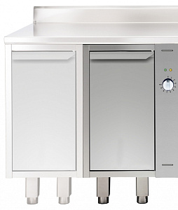 Electrolux Professional TERPE5DA WÄRMESCHRANK,1+1 FLÜ.TÜREN BEIDS.,500 MM (Code 121834)
