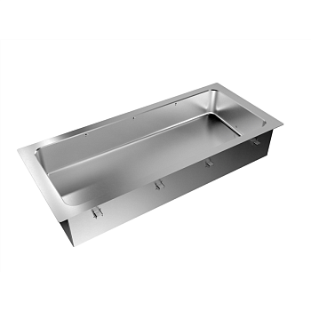 DROP-IN BAIN-MARIE, WATER, SINGLE WELL, 4GN (CODE 341002)