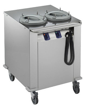 Electrolux Professional MDLOPC06H 2ZYLINDER TELLERSPENDERWAGEN - BEHEIZT (Code 344106)
