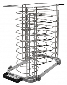Cooking accessories Mobile banqueting rack 10 GN 1/1 with wheels for Blast Chiller/Freezer (Code 922648)