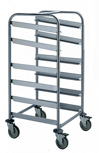 Electrolux Professional MDNT6B 6-DW RACK TROLLEY-2 RACKS ARE INCLINED (Code 361251)