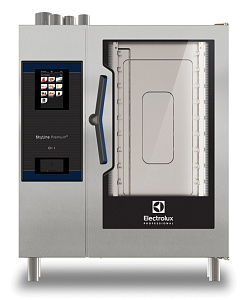 Electrolux Professional ECOG101T3G1 Skyline Premium-S SKYLINE PREMIUM-S OFEN 10 GN 1/1 - GAS - BOILER CRNIMO 1.4401 - 3-FACHVERGLASUNG (Code 229772)