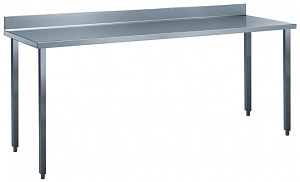 Electrolux Professional WTD2017 WORK TABLE+UPSTAND-DISASSEMBLED 2000MM (132641)