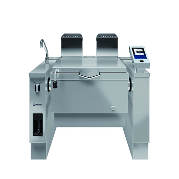 Gas Tilting Braising Pan, 90lt, Hygienic Profile, Freestanding, external control panel (Code 586295)