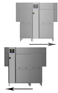Electrolux Professional CC0FW2 green&clean dual rinse rack type dishwasher withSteam abatement, 200r/h, electric,60Hz (Marine) (Code CC0FW2)