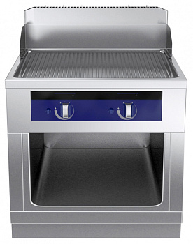 Modular Cooking Range Line thermaline 90 - Full Module Freestanding Gas Fry Top, 1 Side, H=700 (Town Gas) (Code 593334)