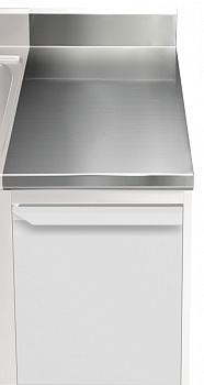Electrolux Professional TPLA4A ARBEITSPLATTE M. AUFKANTUNG 400 MM (Code 121129)