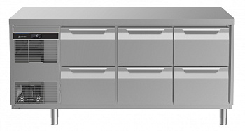 Digital Undercounter ecostore HP Concept Freezer Counter - 6x1/2 Drawers (60Hz) (Code 710385)