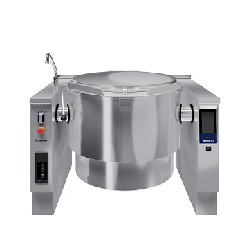 ProThermetic Sprint Electric Tilting Boiling Pan, 200lt Hygienic Profile, Freestanding with Stirrer (Code 586948)