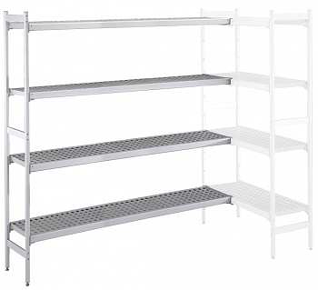 ALUM.CORNER SHELV.-POLY.TIERS-373X2907MM (137070)