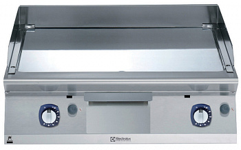 Modular Cooking Range Line 700XP 800mm Gas Fry Top, Smooth Polished Chrome Plate (Code 371409)