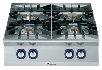 4-BURNER GAS BOILING TOP 800 MM (Code 391002)