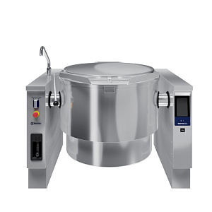 Electrolux Professional PBOT20RDES ProThermetic Sprint Electric Tilting Boiling Pan, 200lt Hygienic Profile, Freestanding with Stirrer (Code 586923)