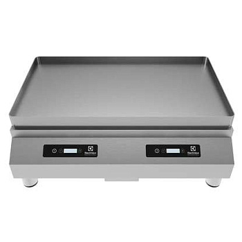 LiberoLight Induction Griddle, stainless steel smooth plate (Code 602407)