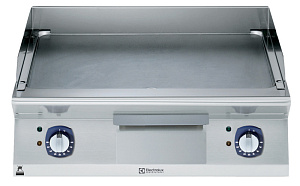 Electrolux Professional E7IIKIAOMEA Modulare Großküchengeräteserie 700XP 800mm El. Bratplatte-Glatt Oberfläche 800mm-Hartverchromt / Gebürstet (Code 371322)
