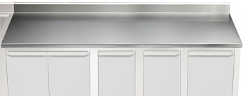 Electrolux Professional TPLA30A ARBEITSPLATTE M. AUFKANTUNG 3000 MM (Code 121168)