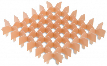 KIT 15 SEPARATORS FOR 49 GLASSES-BROWN (Code 780114)