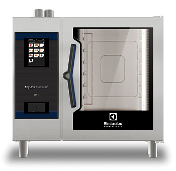 Electrolux Professional ECOE61T3AP Skyline Premium-S SkyLine PremiumS Kombidämpfer, 6x1/1GN, elektrisch, automatische Reinigung, 3-Glas-Tür - Für SKYDUO (Code 267290)