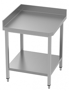 Electrolux Professional LSGTGAE CORNER TYPE WORK TABLE+UPST.+LOWER SHELF (134225)