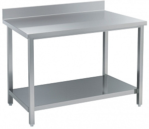 Electrolux Professional STLA09 WORK TABLE + SHELF + UPSTAND 900MM (132411)