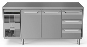 Electrolux Professional EH3HBAAC REFR.COUNTER 440LT 2DR,3x1/3 DRAWERS (Code 710037)