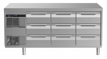 Digital Undercounter ecostore HP Concept Freezer Counter - 9x1/3 Drawers (60Hz) (Code 710386)